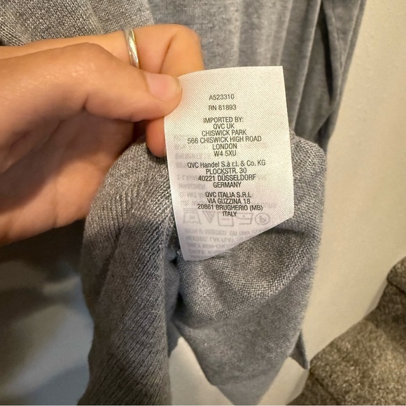 Jason Wu Gray Crewneck Sweater - Picture 7 of 7